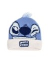 Cerda Gorro de Punto Con Aplicaciones Stitch Azul Unisex