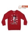 Cerda Sudadera Cotton Brushed Mickey Mouse Rojo Talla 8 Años