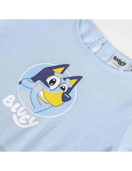 Vestido Infantil CERDA Bluey Azul Claro Talla 6 Años - Kiwiku