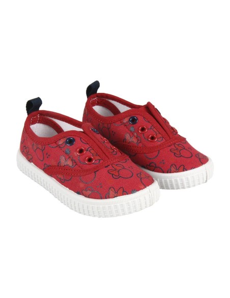 CERDA Zapatilla Loneta Baja Minnie Color Rojo Talla T026 - Comodidad Y Estilo