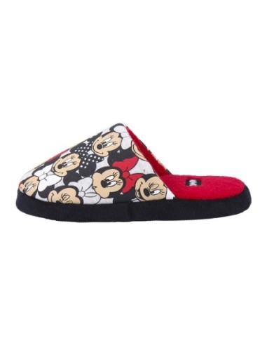 Zapatillas De Casa Abiertas Minnie CERDA Color Rojo Talla 30/31 - Kiwiku