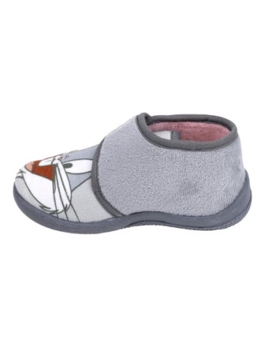 CERDA Zapatillas De Casa Media Bota Looney Tunes Talla 25 Infantil Gris - Kiwiku