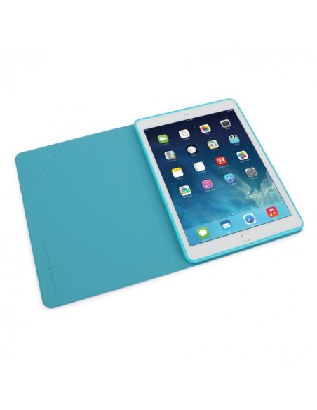 Tucano Angolo - fundas para tablets (Folio, Azul, Cuero, Caucho, 17,6 cm, 8 mm, 24,5 cm): Kiwiku.com: Informática