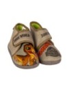 Cerda Zapatillas de Casa Media Bota Jurassic Park Marrón Talla 23