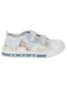 Cerda Zapatilla Loneta Con Luces Frozen Azul Claro Talla T025