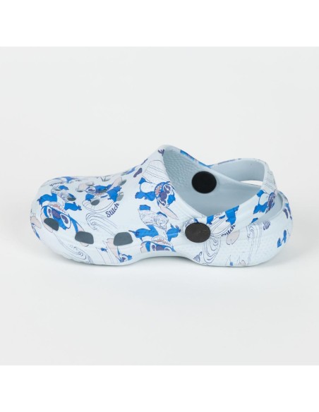 CERDA Zuecos Premium Stitch Azul Claro Talla 28/29 Infantil - Comodidad y Estilo