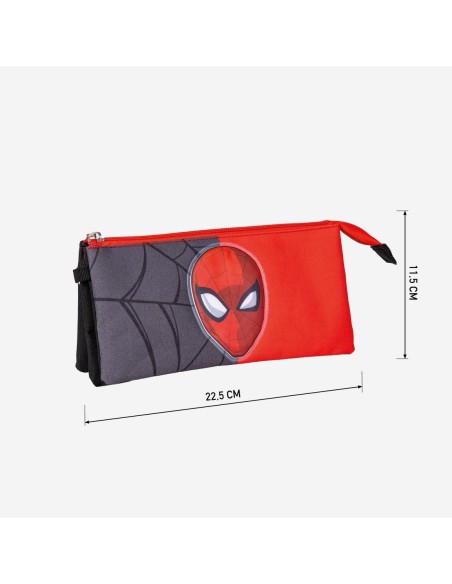 cerda_estuche_portatodo_3_compartimentos_spiderman_color_negro_8445484249903_barato
