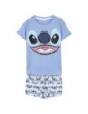 Cerda Pijama Corto Single Jersey Stitch Azul Talla 10 Años