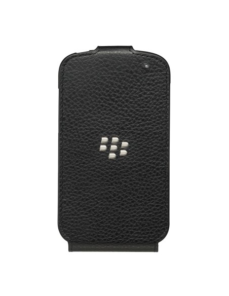 Blackberry O98ACC50707201 - Funda de piel con tapa para Blackberry Q10, Negro - Electrónica - Kiwiku.com