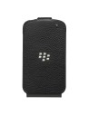 Blackberry funda de cuero con solapa para q10