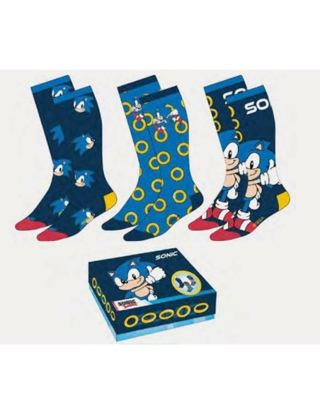 cerda_set_3_calcetines_sonic_the_hedgehog_adulto_talla_36-41_8445484333459_barato