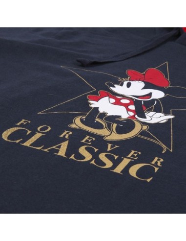 Sudadera Con Capucha Minnie Mouse Azul Oscuro Talla M Mujer - CERDA | Kiwiku