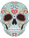 Cerda Toalla Calavera Mexicana Microfibra 150x120 Cm 100% Poliéster