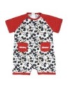 Cerda Pelele Single Jersey Mickey, Color Rojo, Talla 12 Meses
