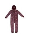 Cerda Pijama Dormilón Glow In the Dark Coral Fleece Avengers, Color Rojo, Talla 10 Años