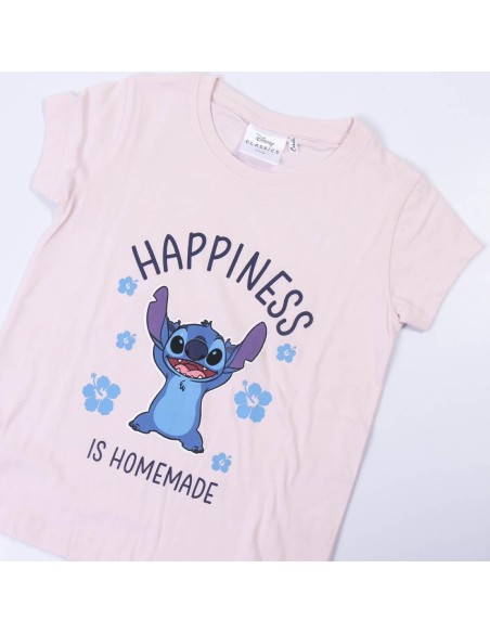 CERDA Pijama Corto Punto Stitch Azul Talla 4 Años - Comodidad y Estilo