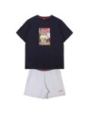 Cerda Pijama Corto Single Jersey Punto Marvel Azul Oscuro Hombre Talla S