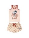 Cerda Pijama Corto Single Jersey Minnie, Color Rosa, Talla 8 Años