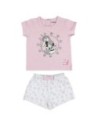 Cerda Pijama Corto Single Jersey Minnie, Color Rosa, Talla 12 Meses