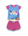 Cerda Pijama Corto Single Jersey Baby Shark, Color Rosa, Talla 18 Meses