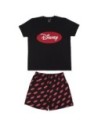 Cerda Pijama Corto Single Jersey Disney, Color Negra, Talla M