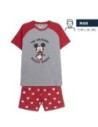 Cerda Pijama Corto Single Jersey Punto Mickey Mouse Rojo Talla S Hombre