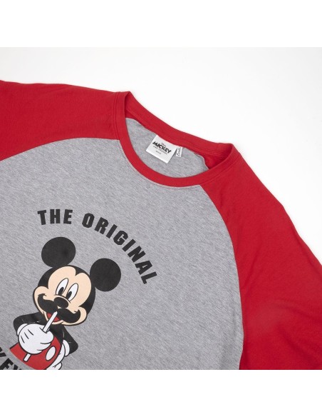 Pijama Corto Mickey Mouse Rojo Talla S Hombre | CERDA