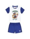 Cerda Pijama Corto Algodón Single Jersey Paw Patrol Color Perla Talla 5 Años
