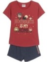 Cerda Pijama Corto Single Jersey Punto Harry Potter Rojo Talla Xl Mujer