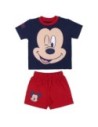 Cerda Pijama Corto Single Jersey Mickey, Color Rojo, Talla 6 Años