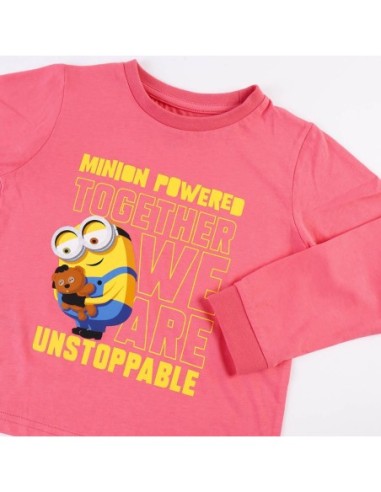 Pijama Infantil Minions Rosa Talla 4 Años - CERDA | Kiwiku