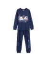 Cerda Pijama Largo Single Jersey Spiderman Talla 10 Años Azul Oscuro Infantil Unisex
