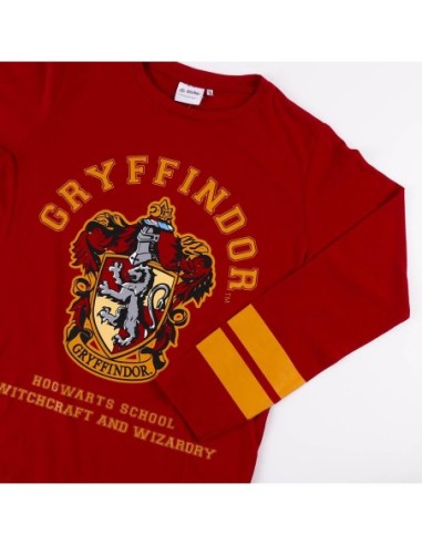 Pijama Infantil Harry Potter Rojo Talla 7 Años - CERDA | Kiwiku