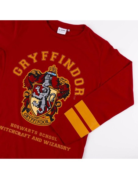 Pijama Infantil Harry Potter Rojo Talla 7 Años - CERDA | Kiwiku