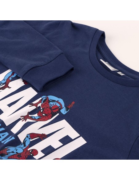 Pijama Infantil Spiderman Azul Oscuro 8 Años - CERDA | Kiwiku