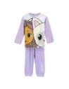 Cerda Pijama Largo Interlock Gabby's Dollhouse Morado Talla 36 Meses Infantil