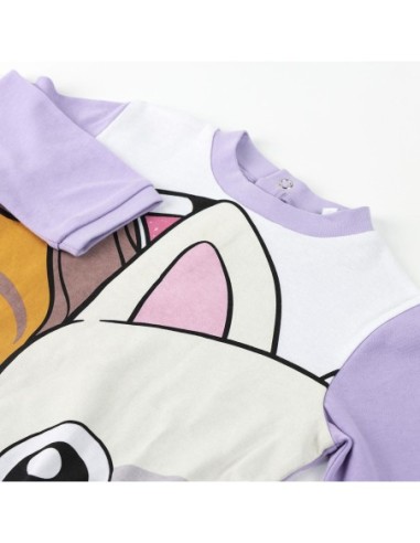 Pijama Infantil Gabby's Dollhouse Morado Talla 36 Meses - CERDA | Kiwiku