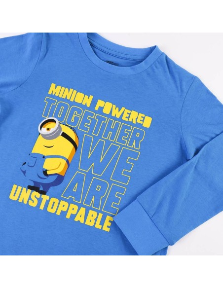 Pijama Infantil Minions Azul Talla 4 Años - CERDA | Kiwiku