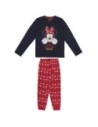 Cerda Pijama Largo Minnie, Color Rojo, Talla 8 Años