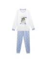 Cerda Pijama Largo Single Jersey Bluey Azul Talla S