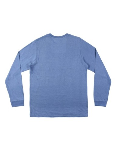 Pijama Largo CERDA Single Jersey Stitch Azul Talla XL - Kiwiku