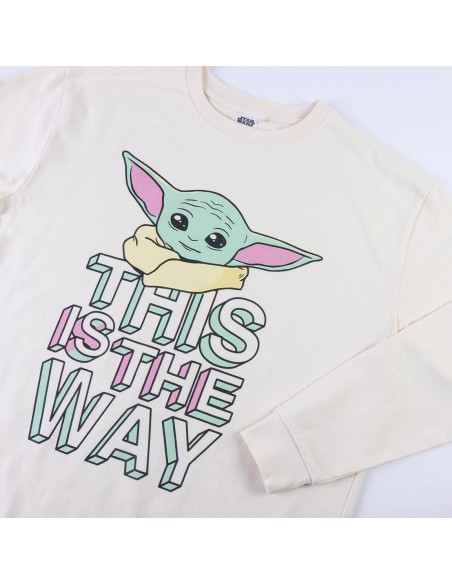 Pijama Largo The Mandalorian Beige XL - CERDA | Kiwiku