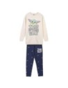 Cerda Pijama Largo Cotton Brushed the Mandalorian Beige Talla M