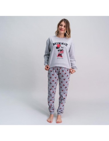 cerda_pijama_largo_single_jersey_minnie_mouse_mujer_gris_talla_s_100%_algodón_8445484196689_barato