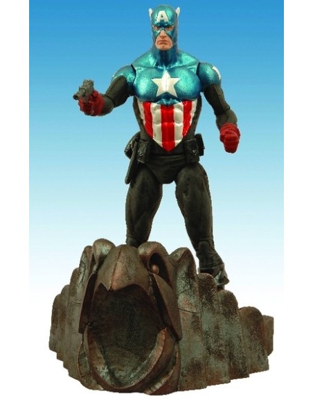 Figura capitan america marvel select 18 cms