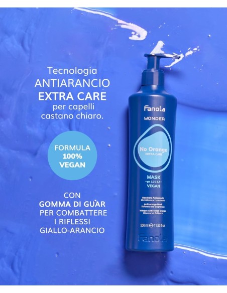 FANOLA Wonder Vegan Mask 1L - Mascarilla Capilar Vegana Hidratante y Reparadora | Kiwiku