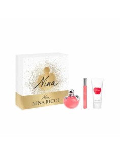 Nina Ricci Nina Estuche 3 Piezas Eau de Toilette 50 Ml + Loción Corporal 75 Ml + Fragancia Roll-on
