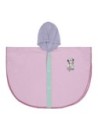 Cerda Poncho Impermeable Minnie Mouse Lila Talla 5-6 Años Con Capucha