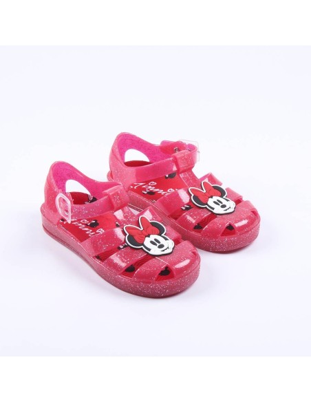 Sandalias Cangrejeras Minnie Mouse Rojo Talla 28 - CERDA | Kiwiku