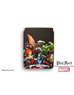 FUNDA RIGIDA PIEL IPAD MINI DELUXE LEATHER CASE MARVEL VENGADORES AVENGER HEROES: Kiwiku.com: Electrónica